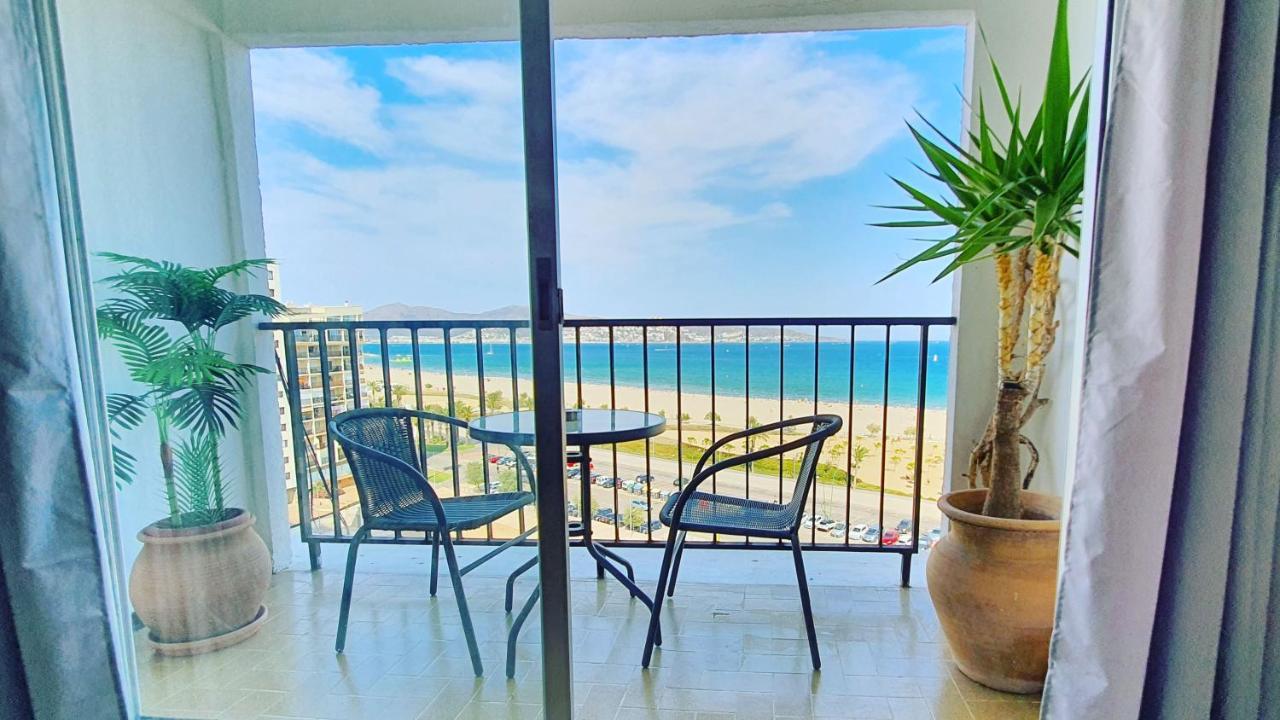 Cozy Beach-Front Studio With Amazing Sea View Empuriabrava Exterior foto